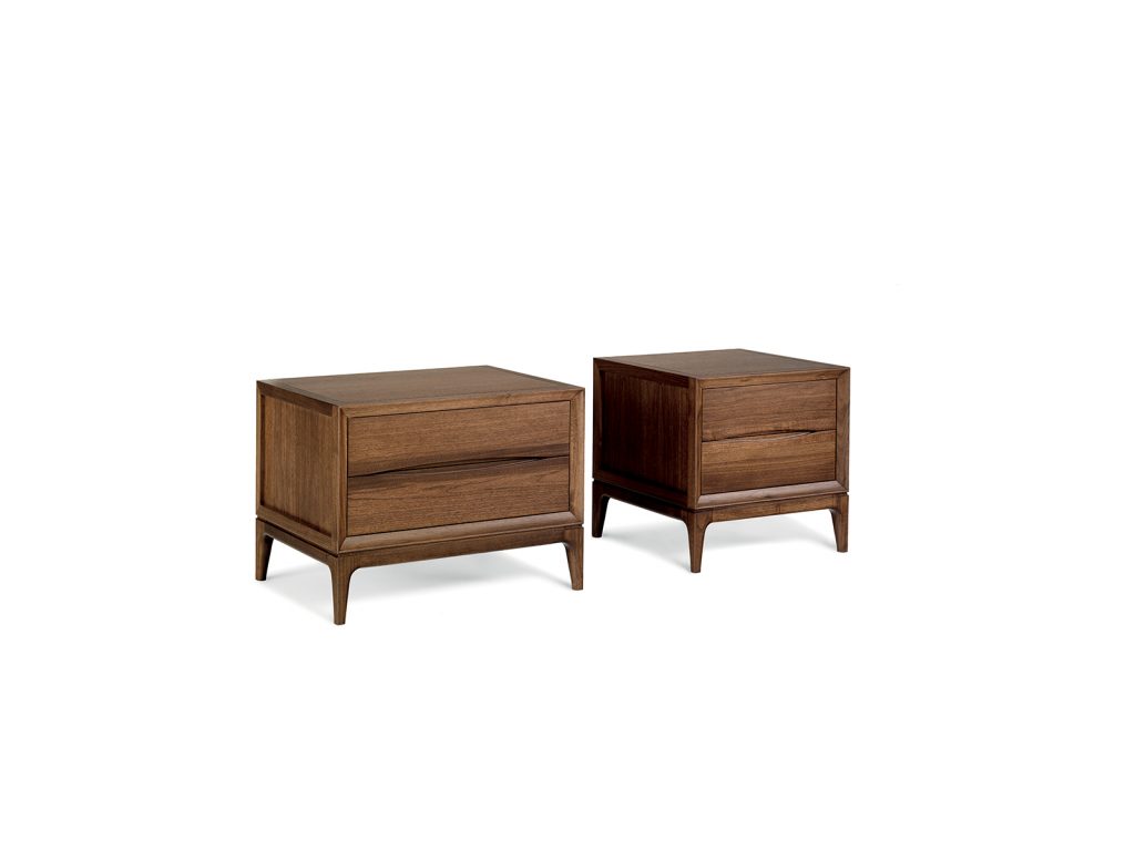 Brad Nightstands in front of a white background