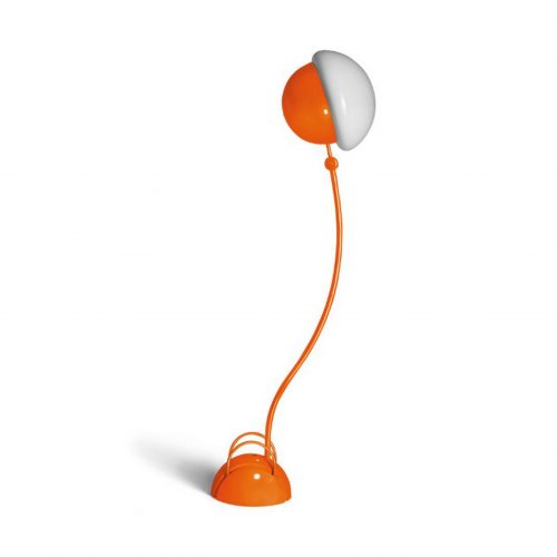 locus solus lamp in orange