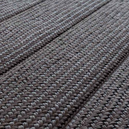 Sahara rug made of brown Aquatech braids.