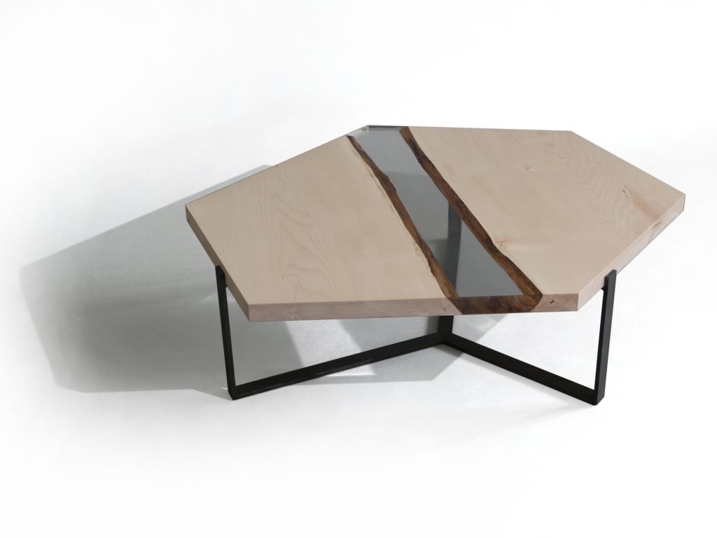 Crystal Maple Low Table