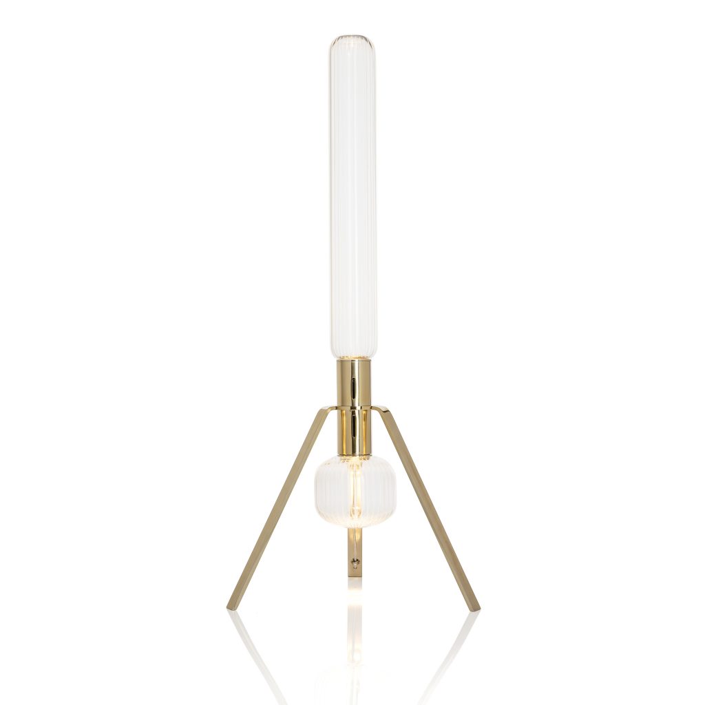 Cipher Table Lamp Large Clear