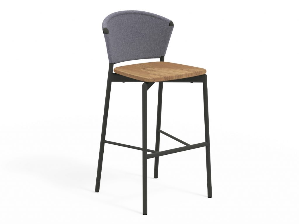 Piper Fifty Bar Stool in front of a white background