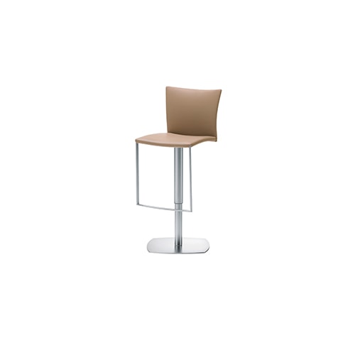 Angled view of Nobile barstool in front of a white background