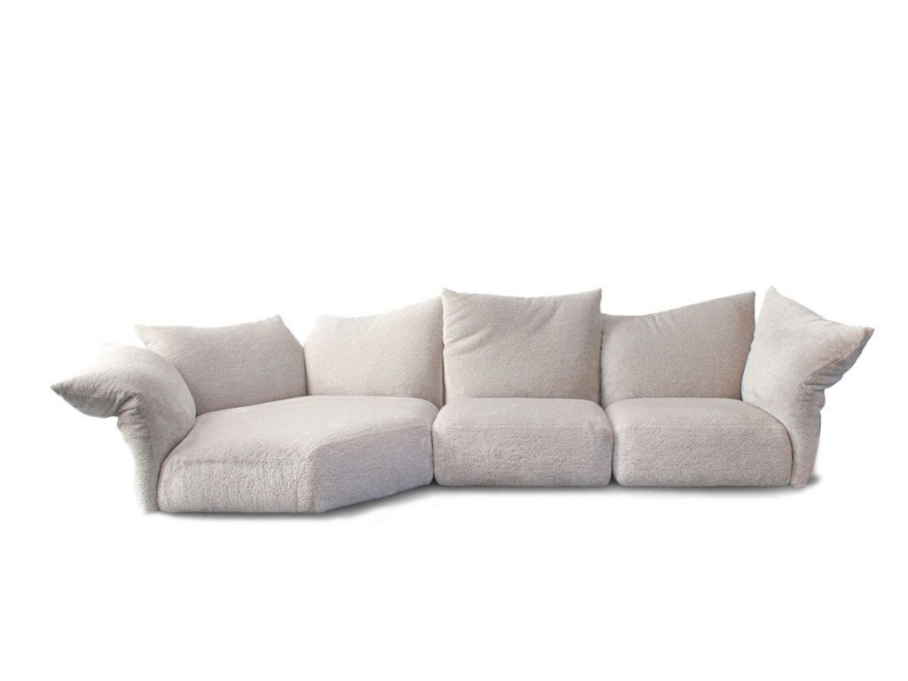 Malleable sofa design tailored to user preferences.