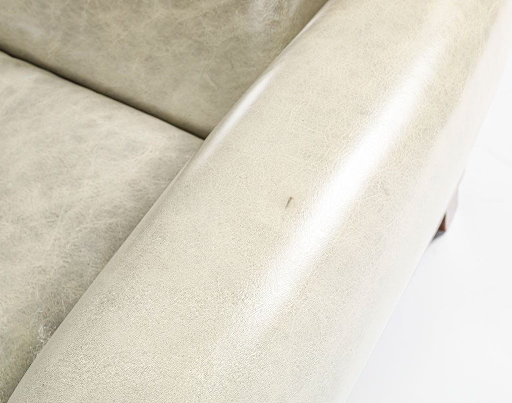 Close up of backrest of Charlotte Lounge large armchair