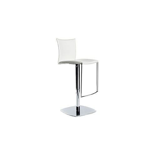 Angled view of Nobile barstool in front of a white background