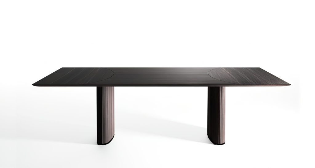 Shiro table in front of a white background