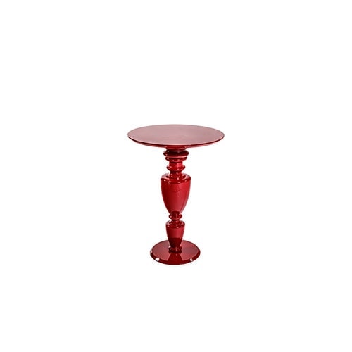 Doris end table in front of a white background