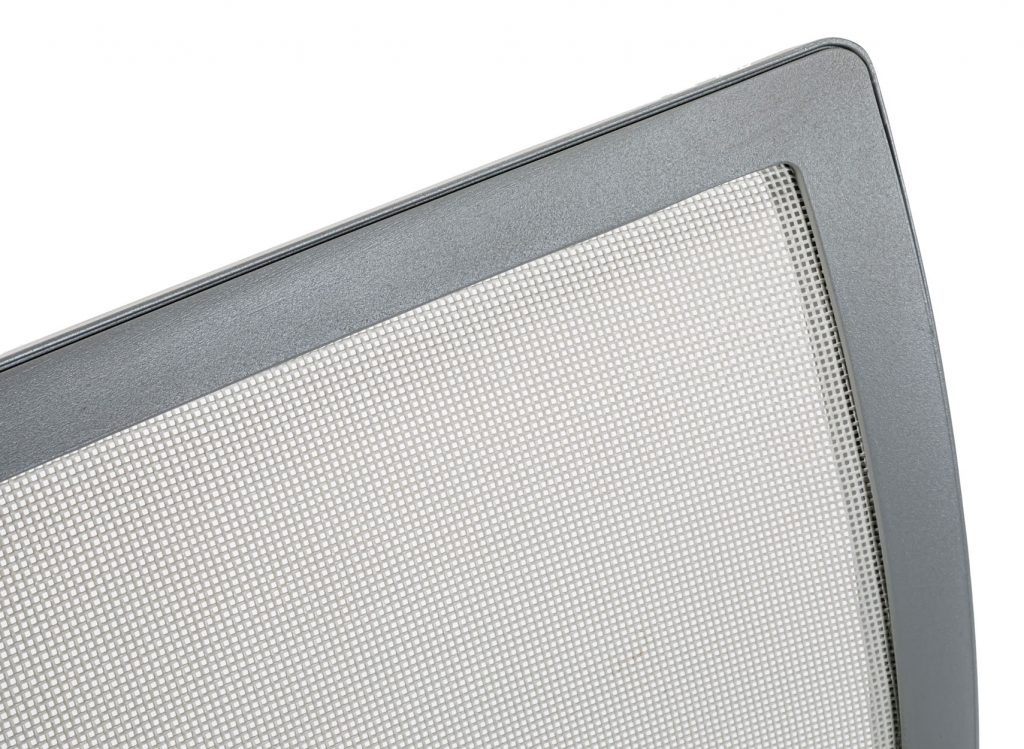 Close up of Zilli backrest in front of a white background