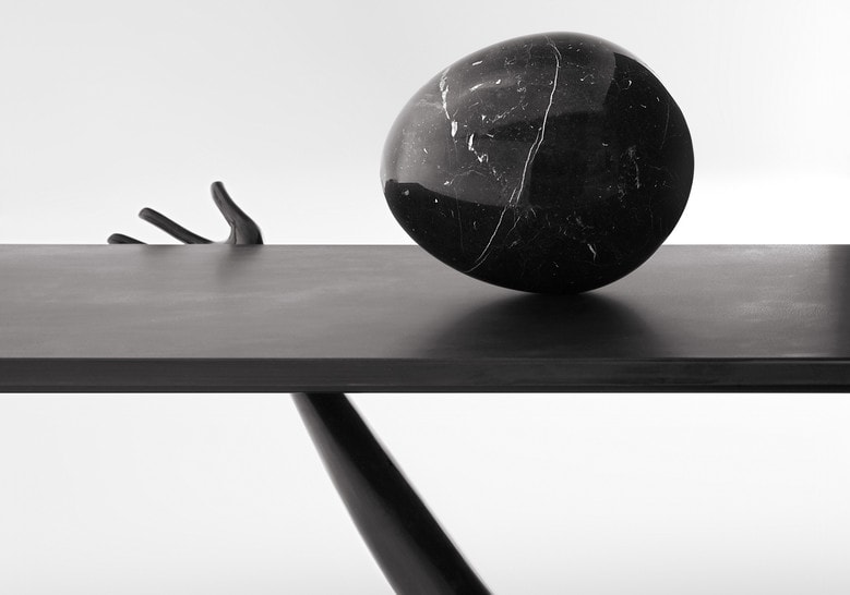 Leda Low Table-Sculpture - Black Label Limited Edition