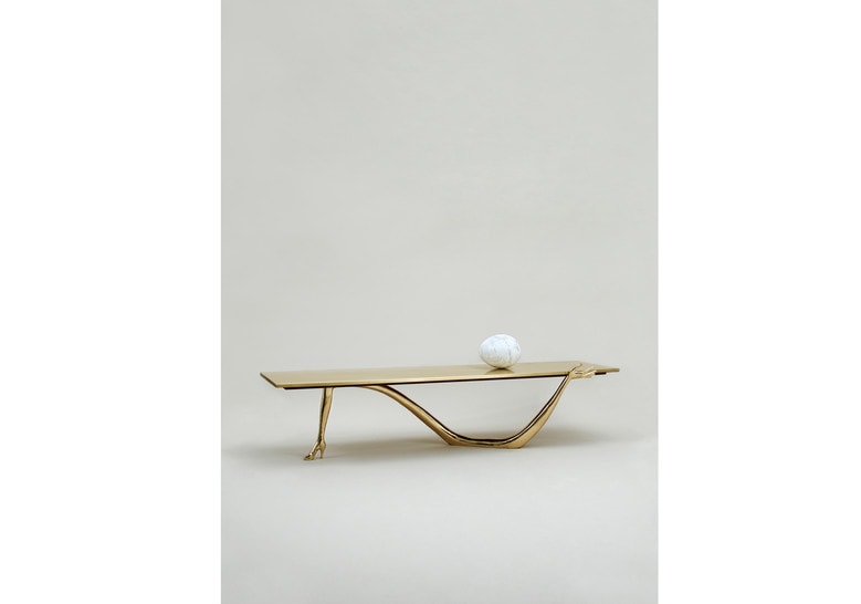 Leda Low Table-Sculpture