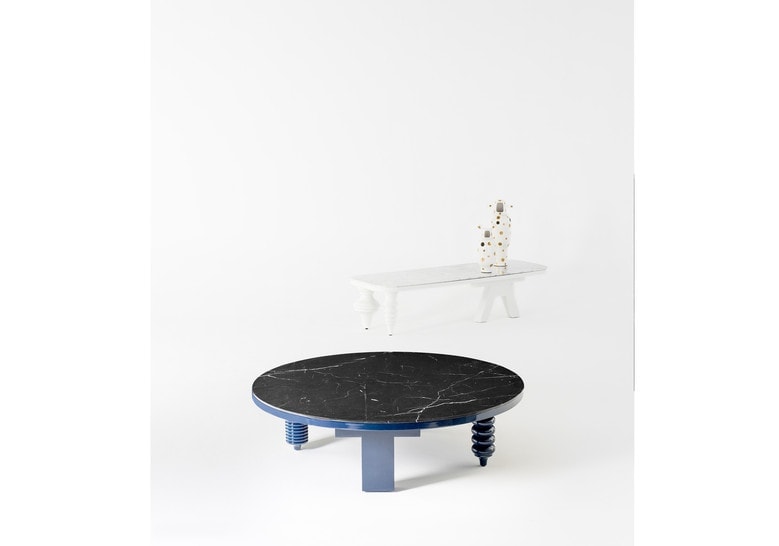 Marble Multileg Low Table