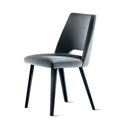 Thea chair in front of a white background