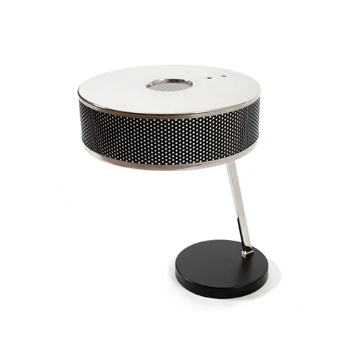 The Marcus table lamp exudes elegance with its timeless design.