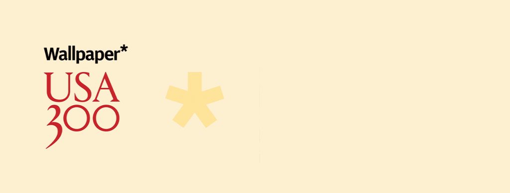 A simple beige background with a faint yellow asterisk symbol in the corner, creating a minimalist and subtle design element