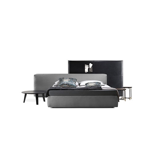 Imposing bed that elevates any room's ambiance.