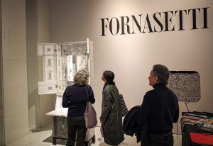 An immersive Fornasetti exhibition, where visitors explore the brand’s signature surrealist designs, intricate details, and timeless artistic expressions.