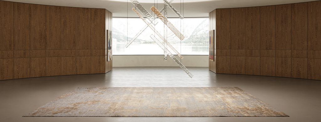 This space presents a serene blend of soft earthy tones with a subtly distressed finish. Its minimalist design adds warmth and texture, making it a versatile foundation for modern interiors.